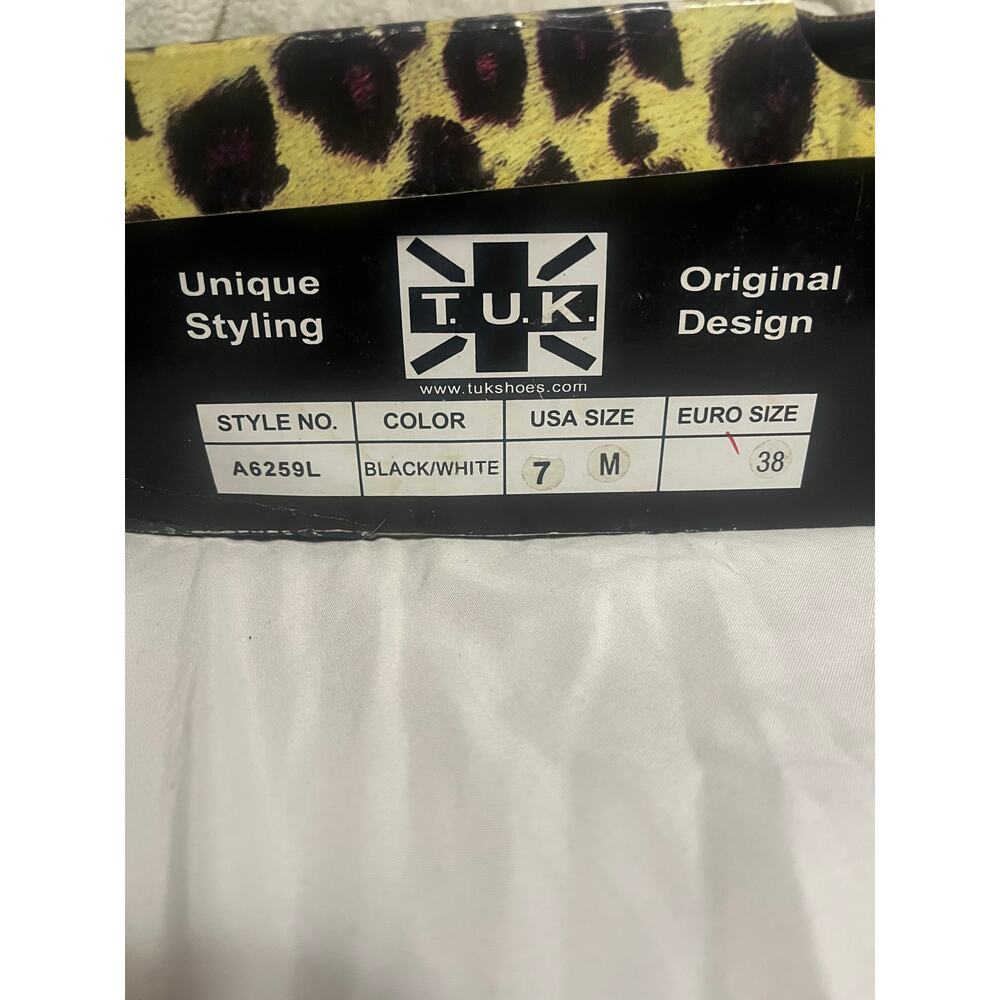 TUK Original Design Platform Shoes A6259L US-M EU-38